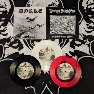 WEREWOLF BLOODORDER / MORKE - Wolves Of Hatred & War - 7EP